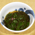 meg115's cooksnap of when they made つるむらさきともずくの簡単酢の物.