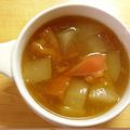 のぶやっち's cooksnap of when they made ヘルシー！冬瓜とトマトのスープ.