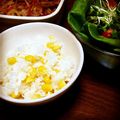 feritita's cooksnap of when they made とうもろこしご飯.