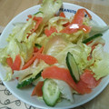 ☆toshimin☆'s cooksnap of when they made スモークサーモンサラダ.
