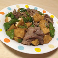 らむ（・×・）'s cooksnap of when they made 豚肉と厚揚げのゴマ味噌炒め.