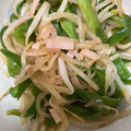 手抜きクック's cooksnap of when they made 時短簡単！もやしとピーマンとハム炒め.