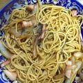 ミラクルクルygro's cooksnap of when they made たまねぎとベーコンの和風パスタ.