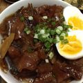 hikajiri's cooksnap of when they made 牛すじ丼.