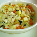 athenaeum's cooksnap of when they made 【幼児食】鶏ささみと野菜のチーズ蒸し.