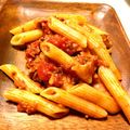 ねむ✿たん's cooksnap of when they made □■□ペンネのトマトソースあえ□■□.