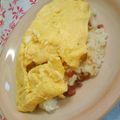 uzu1118's cooksnap of when they made 我が家のコンソメオムライス.