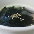 ﾁｬﾝはち☆'s cooksnap of when they made 幼児食＊のりのお吸い物＊.