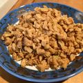 ゆるべジharu's cooksnap of when they made 高野豆腐で☆肉味噌風そぼろ.