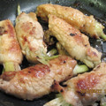 ちゃみ's cooksnap of when they made 長ネギと生姜の豚肉巻き.