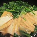 ちゃみ's cooksnap of when they made 厚揚げと小松菜のサッと煮.