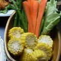 mmm39's cooksnap of when they made 茹でとうもろこし.