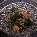 hinowa's cooksnap of when they made 簡単♪オクラとツナのバター醤油炒め.