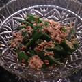 hinowa's cooksnap of when they made 簡単♪オクラとツナのバター醤油炒め.