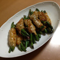 ♡あちゅ♡'s cooksnap of when they made 焼肉のタレで簡単！いんげんの豚肉巻き.