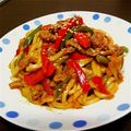 みっつ★あす's cooksnap of when they made やみつき☆焼きうどん.