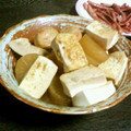 ぷんﾁｬﾝ's cooksnap of when they made 大根と鶏団子と焼き豆腐のさっぱり煮.