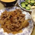 ijya's cooksnap of when they made はなまるレシピの極上生姜焼き.