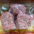 ☆yopipi's cooksnap of when they made ひき肉の冷凍保存.