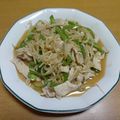55才のおじさん's cooksnap of when they made 簡単！もやしと豚肉の青椒肉絲風炒め.