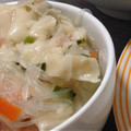 たけこ8's cooksnap of when they made ギョウザdeはるさめ中華スープ.