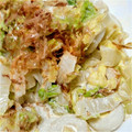 numami's cooksnap of when they made 白菜・ちくわのポン＋マヨ和え★.