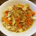 単身赴任オヤジ's cooksnap of when they made 豆腐とひき肉のくずし炒め.
