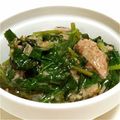 たかちさぴ's cooksnap of when they made モロヘイヤとツナの韓国風❤和えもの.