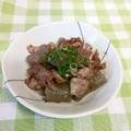 龍青空ママ's cooksnap of when they made 超簡単♪　豚肉と蒟蒻炒め.