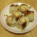 あたた＠のりちゃん's cooksnap of when they made 簡単！竹輪チーズくるくる焼き～弁当.