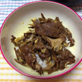 1988．ゆり's cooksnap of when they made 簡単！美味しい！牛肉と舞茸の旨煮丼！.