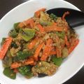 ケロリーにゅ's cooksnap of when they made なすとひき肉の炒め物.