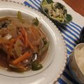 華舞蘭's cooksnap of when they made フライパンひとつで～豆腐のあんかけ.