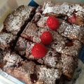 YuMy84's cooksnap of when they made ベリーがとろける生チョコブラウニー.
