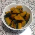 クマとキノコ's cooksnap of when they made ♪母直伝！カボチャの煮物♪.