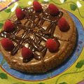 irustim's cooksnap of when they made アメリカ～　☆チョコレートチーズケーキ☆.