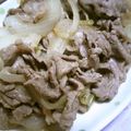 J・0505's cooksnap of when they made ＊焼肉のたれで。牛肉の旨辛炒め＊.