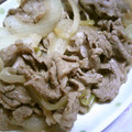 J・0505's cooksnap of when they made ＊焼肉のたれで。牛肉の旨辛炒め＊.
