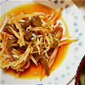 ♡のんちゃ♡♡'s cooksnap of when they made 豚肉とピーマン・もやしの塩昆布炒め.