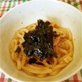 ☆のじりん☆'s cooksnap of when they made めんつゆと柚子コショウのスピードうどん.