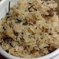 マカロニ公爵's cooksnap of when they made ひじき煮でジューシー(沖縄炊き込みご飯).