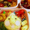 ★RANRAN★'s cooksnap of when they made こびとづかんのぶさかわキャラ弁♪.