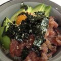 アナコ's cooksnap of when they made 塩だれ＊アボカドまぐろ丼.