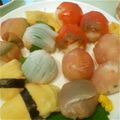 とて虫's cooksnap of when they made カラフル♪ひとくち手まり寿司.