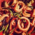 鬼丸百合子's cooksnap of when they made イカのトウチジャン炒め.
