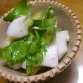 marilin36's cooksnap of when they made シンプル爽やか☆イカとセロリの塩麹サラダ.