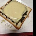 miimiiko's cooksnap of when they made 簡単♡高菜トースト.
