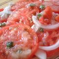 ほ～'s cooksnap of when they made バジルが香る♪トマトと玉ねぎのマリネ.