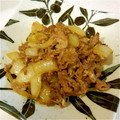 ＊aicoron＊'s cooksnap of when they made 牛薄切り肉と玉葱のバター醤油炒め.
