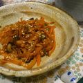 パパイヤンパツコ's cooksnap of when they made 人参のきんぴら.